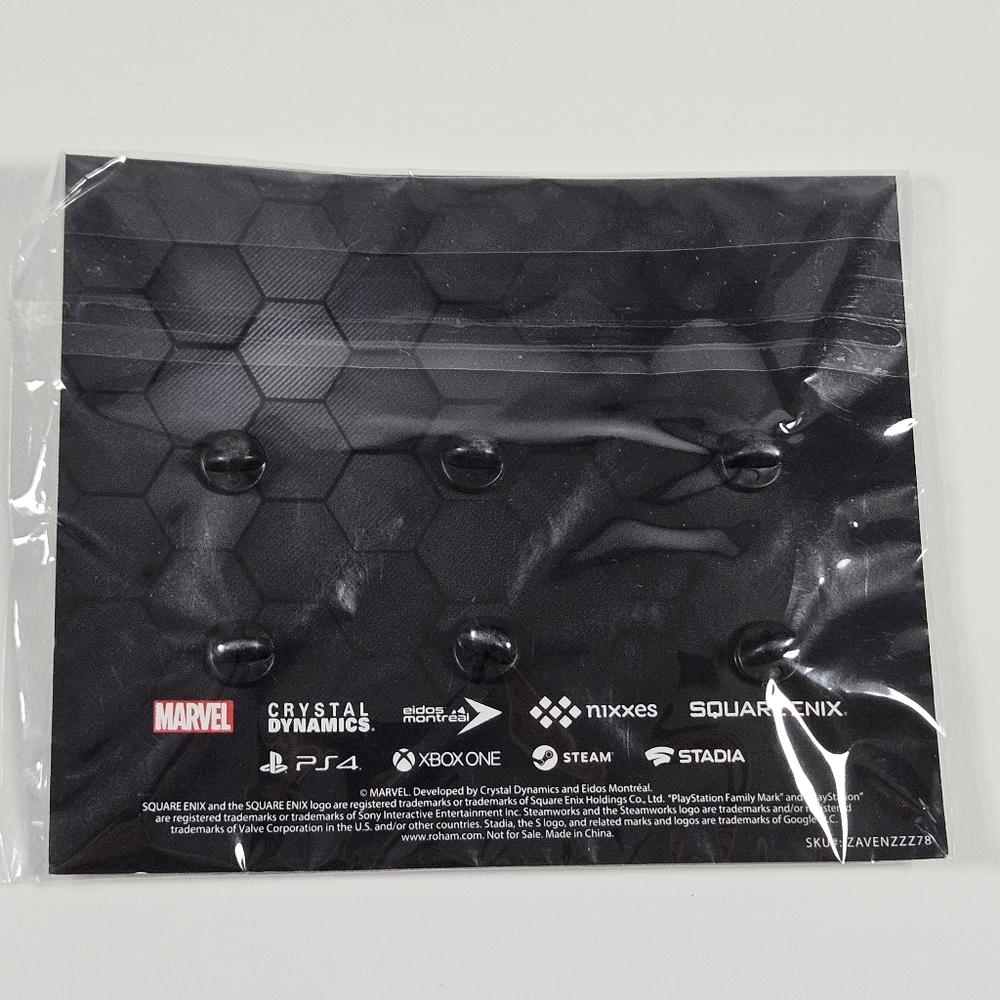Marvel Avengers Set Of 6 Pins Video Game Promotion New Sealed - Picture 2 of 3